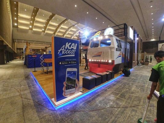 Gambar Custom Booth Terbaik